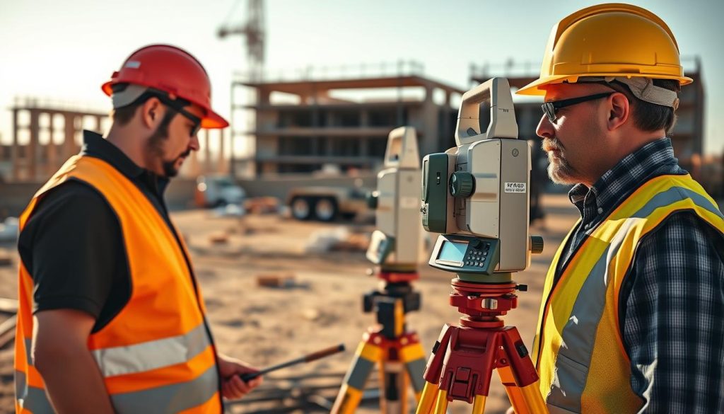 langkah penggunaan total station